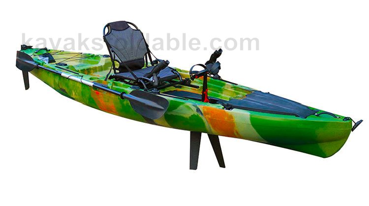 13.5' Recon Trolling Motor Compatible Fishing Kayak